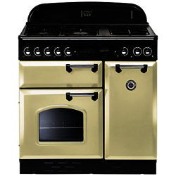 Rangemaster Classic 90 Gas Range Cooker Cream